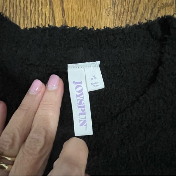 JoySpun 2pc Loungewear Comfy Set Black, Size Medium, NWT - Picture 3 of 15